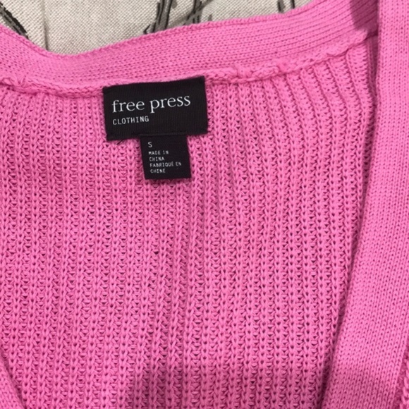 Free Press Belted V-Neck Cardigan - Picture 5 of 7